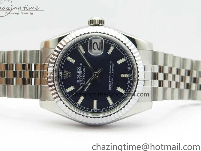 MiroTime 0227 Reliable Datejust 31mm 178274 SS GSF Best Edition Blue Stick Markers Dial on SS Jubilee Bracelet SEIKO NH05A 3048